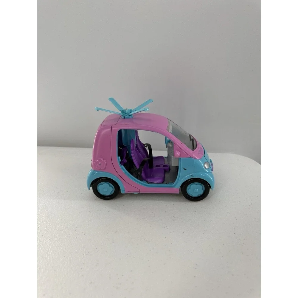 2004 Polly Pocket Helicopter‎ Extendable Car Retro Doll Accessory Vehicle